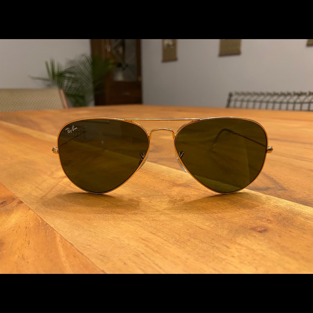 Ray Ban aviator sunglasses